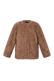 Elegant Woven Polyester Jacket for Fall/Winter