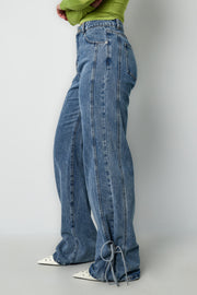 Stylish All-Fit Denim Pants in Grey & Blue