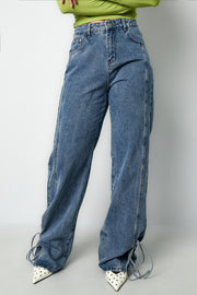 Stylish All-Fit Denim Pants in Grey & Blue