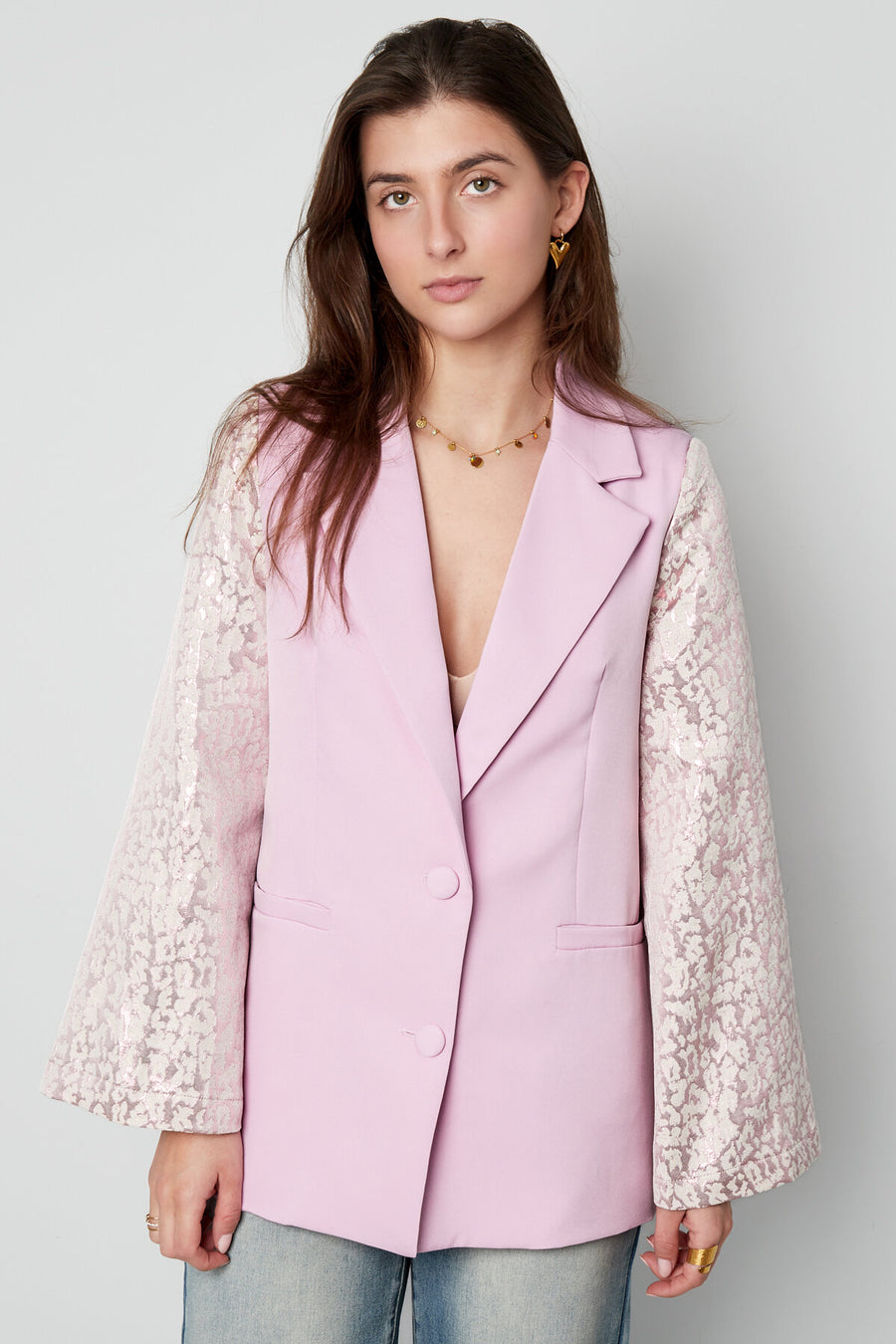Blush Affair Lace Blazer - ByFTE
