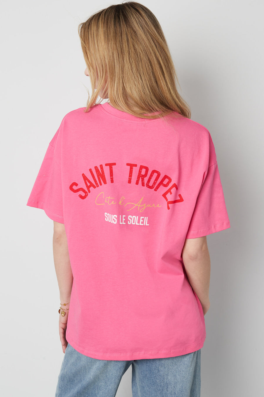 Gimme Cotton Blend Casual T-Shirt for Spring/Summer