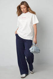 Gimme Cotton Blend Casual T-Shirt for Spring/Summer