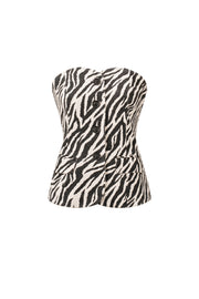 Elegant Black Sleeveless Cotton Top for Women