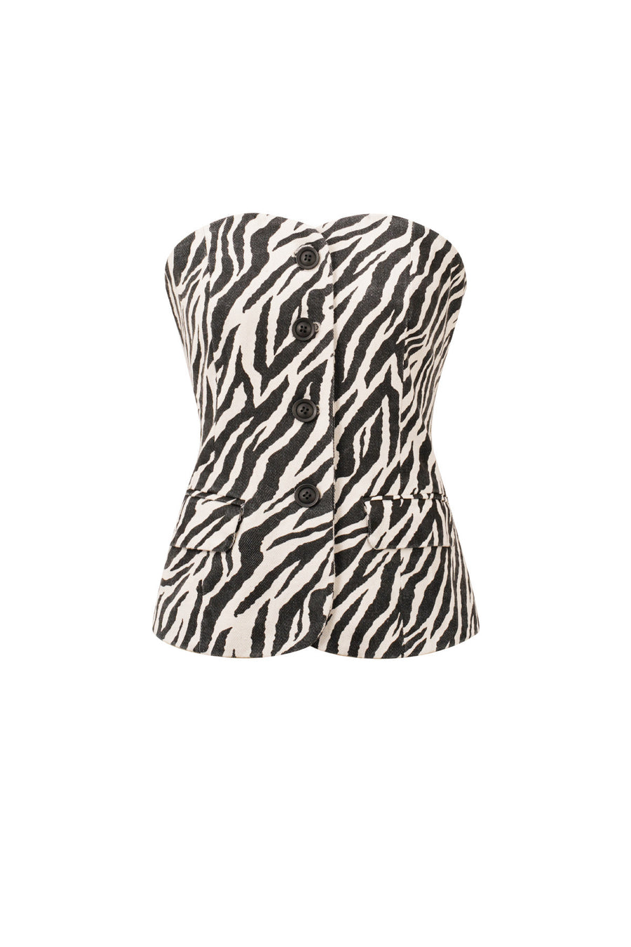 Elegant Black Sleeveless Cotton Top for Women