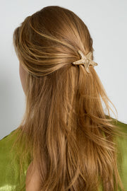 Haarclips in de vorm van een zeester, casual accessoires van legering voor dagelijks gebruik.