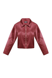 Paris After Dark Satin Bomber Jacket - ByFTE