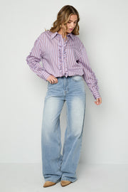 Gimme Cotton Striped Blouse for Spring/Summer