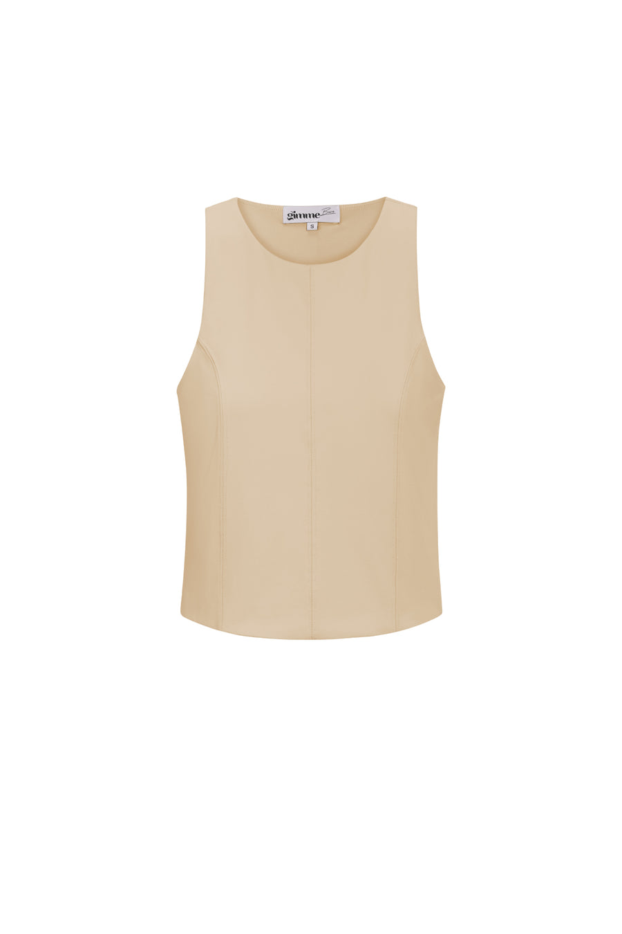 Chic Spring/Summer Sleeveless Knit Top in Baby Blue, Dark Khaki & Light Purple