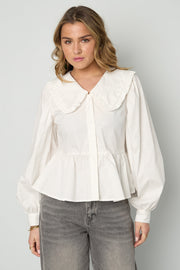 Written In Bloom Cotton Blouse - ByFTE