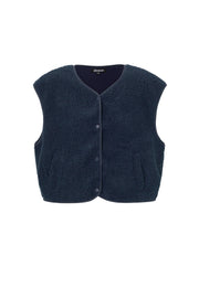 Gimme Women's Woven Casual Vest for Fall/Winter