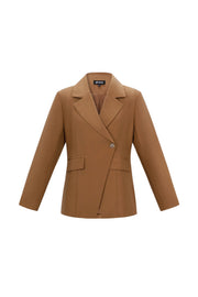 Elegant Winter Ladies' Suit Set in Black, Camel, Beige