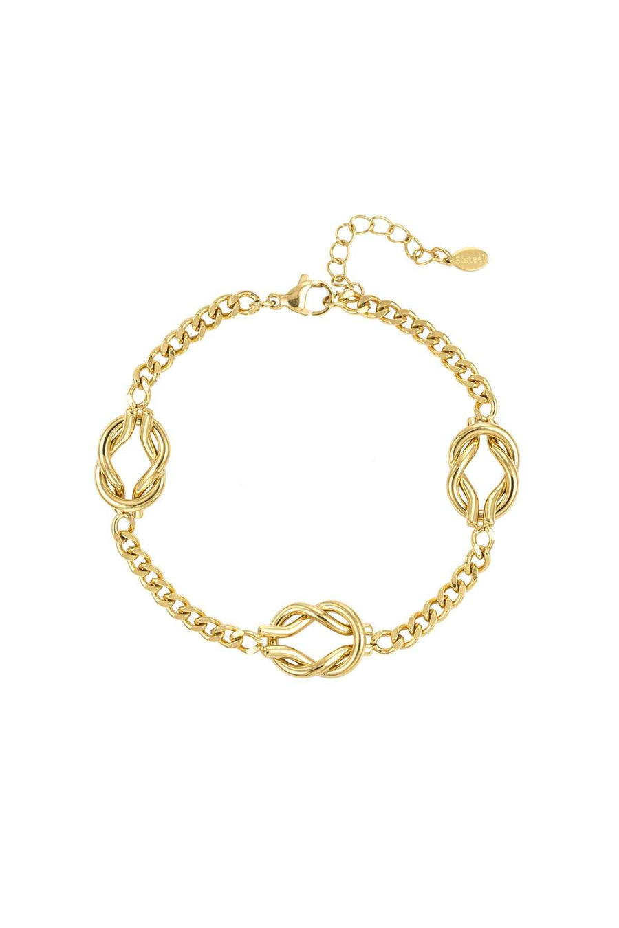 Golden Knot Bracelet