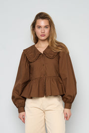 Written In Bloom Cotton Blouse - ByFTE