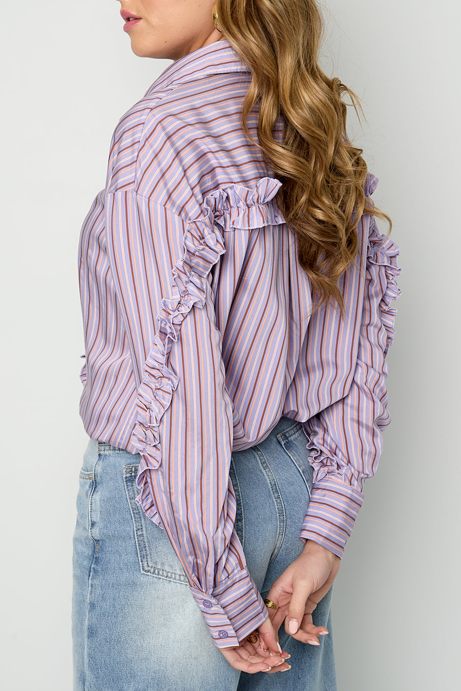 Gimme Cotton Striped Blouse for Spring/Summer