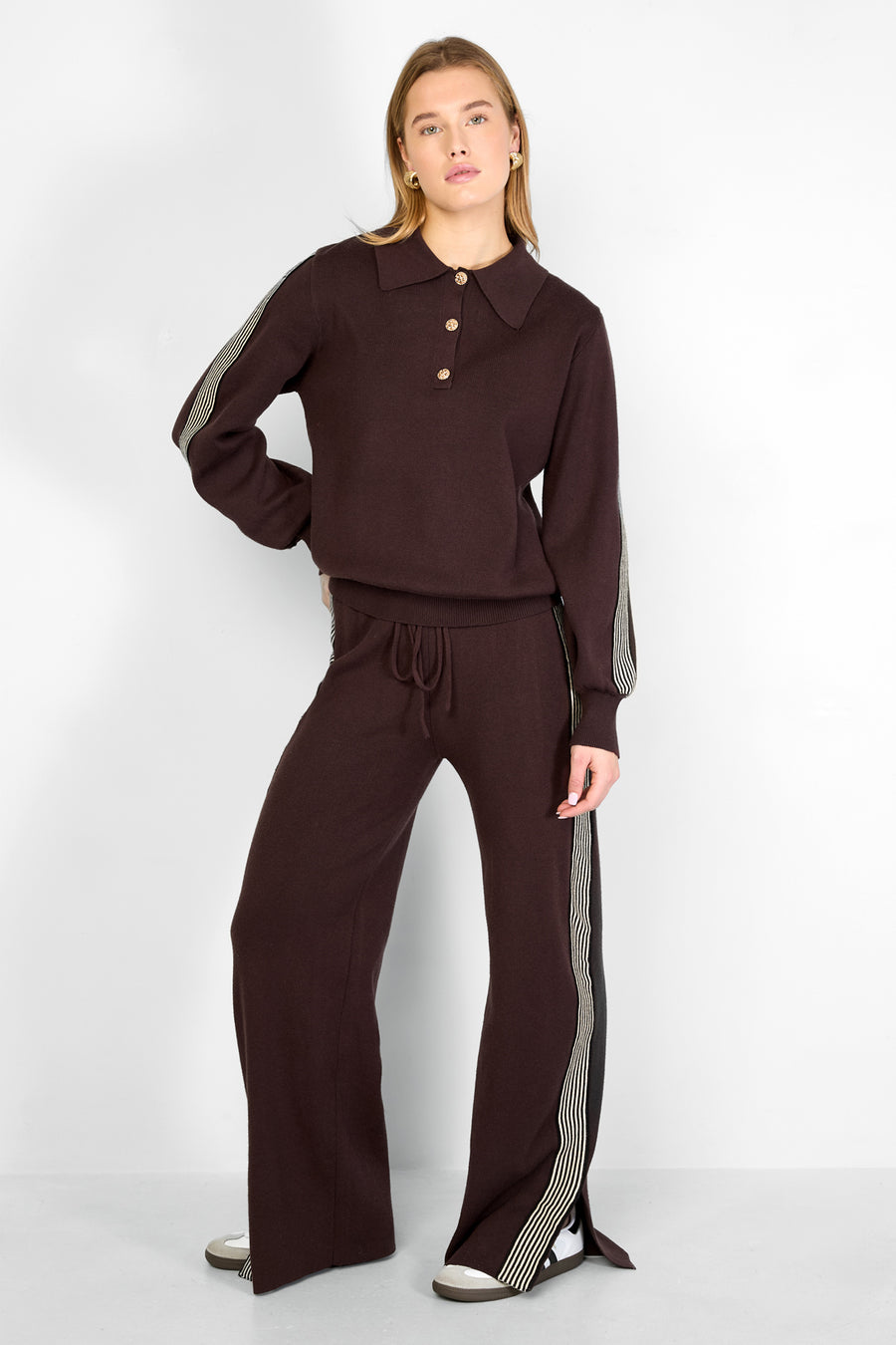 Sporty Duo Gebreide Trui - ByFTE