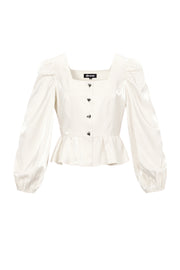 Elegant Pink & Off-White 2-Piece Woven Set for Spring/Summer