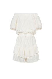 Elegant Apricot & Black Ruffle Edge Bodysuit