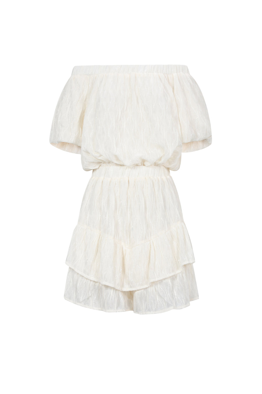 Elegant Apricot & Black Ruffle Edge Bodysuit