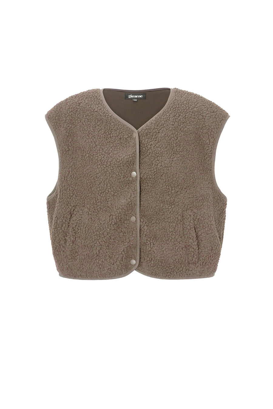 Gimme Women's Woven Casual Vest for Fall/Winter