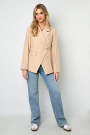 Elegant Winter Ladies' Suit Set in Black, Camel, Beige