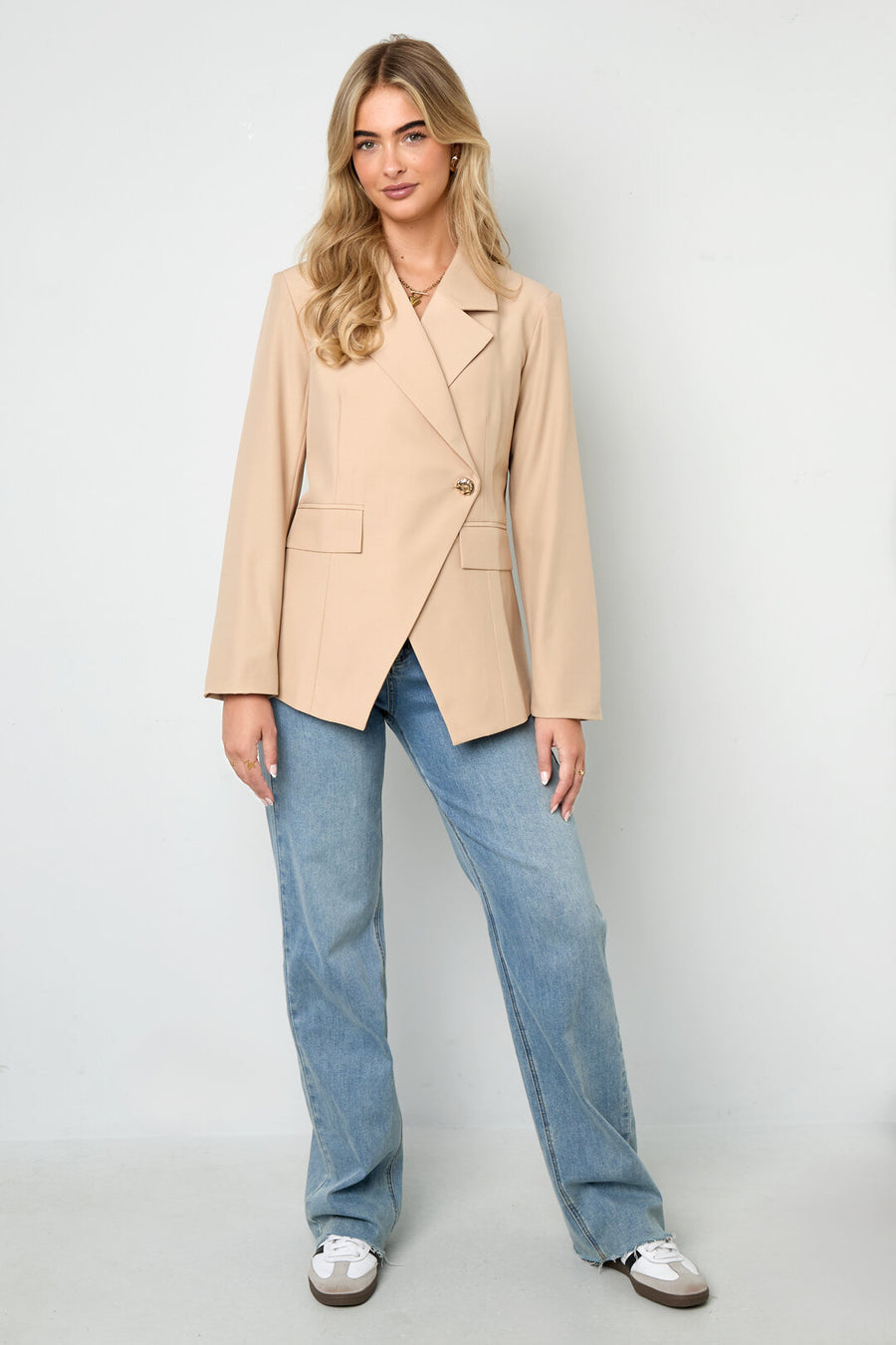 Elegant Winter Ladies' Suit Set in Black, Camel, Beige