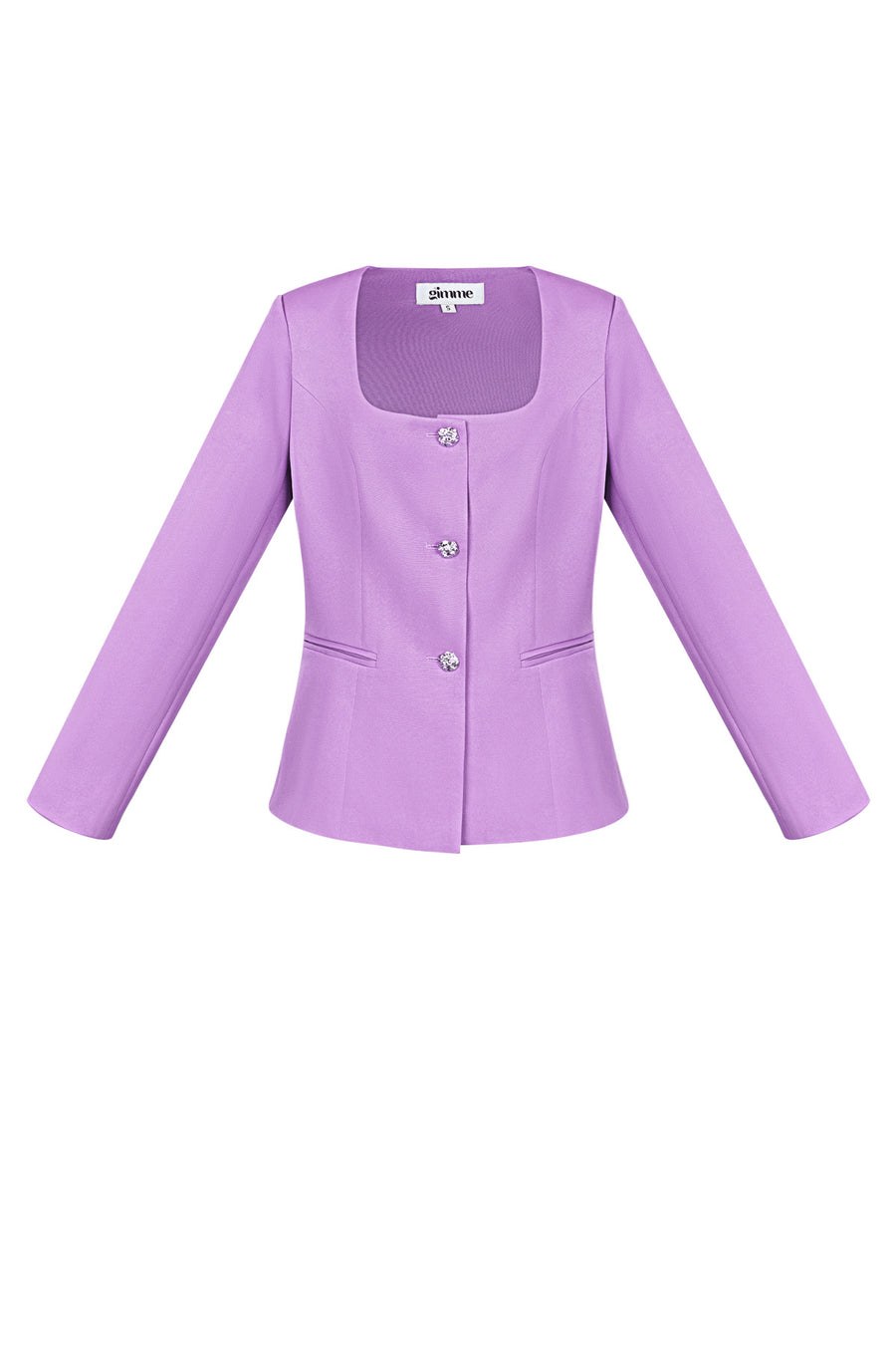 Elegant Ladies' Suit Set in Green, Black & Lilac