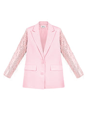 Stylish Pink, Red, Black Ladies' Suit Set