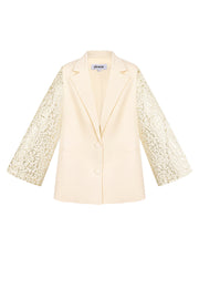 Blush Affair Lace Blazer - ByFTE