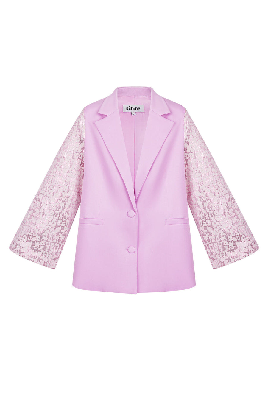 Elegant Ladies' Suit Set in Pink, Purple & Cream