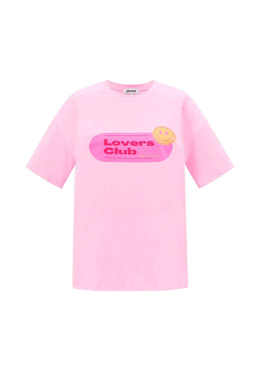 Stylish Pink Cotton T-Shirt for Spring/Summer
