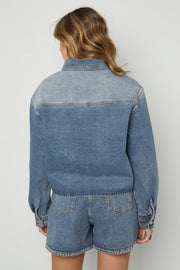 Coastline Blue Denim Jacket - ByFTE