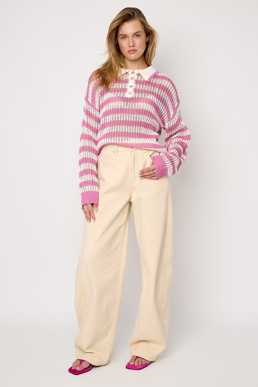 Stripe Muse Trui - ByFTE