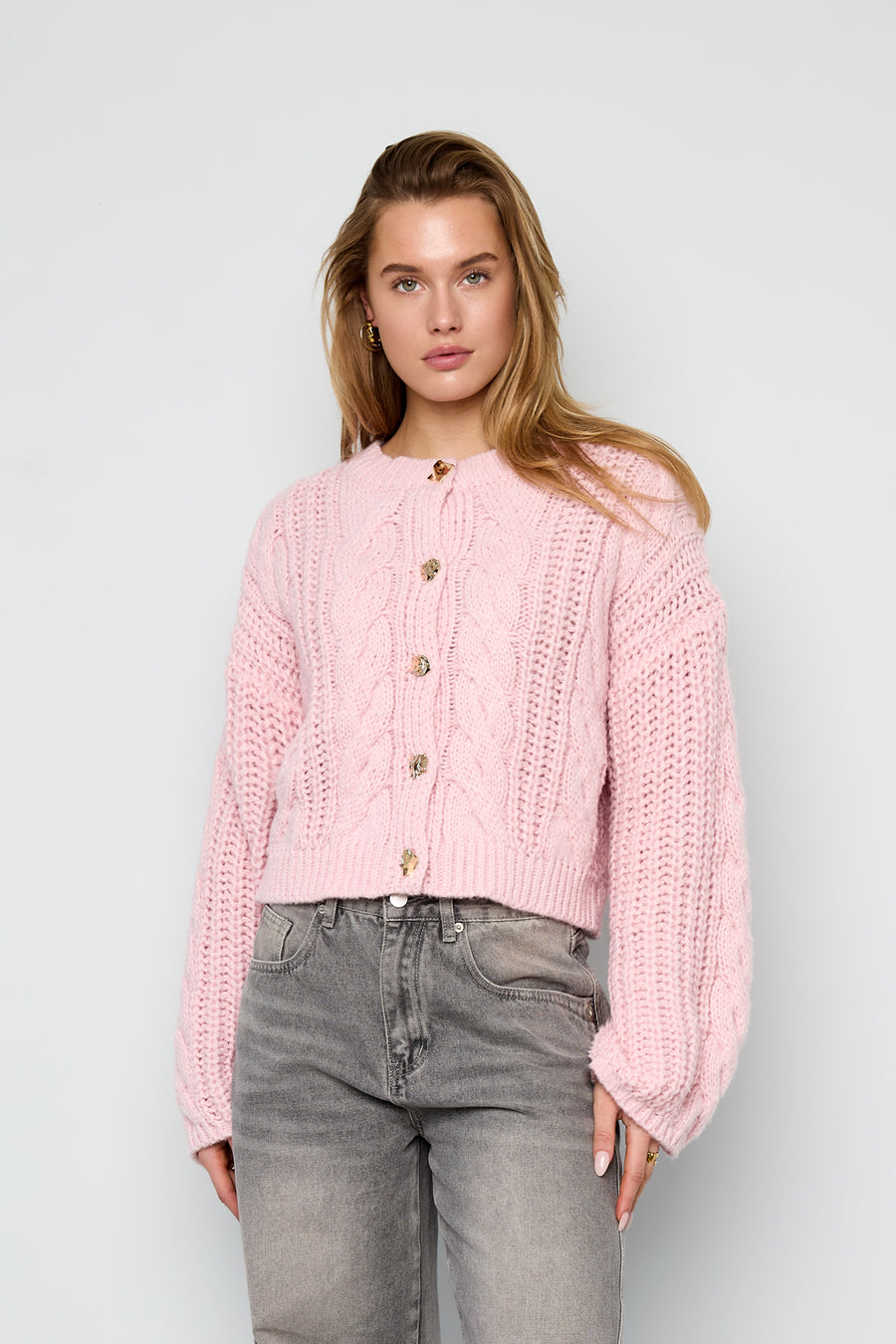 Elegant All-Season Knit Cardigan for Women