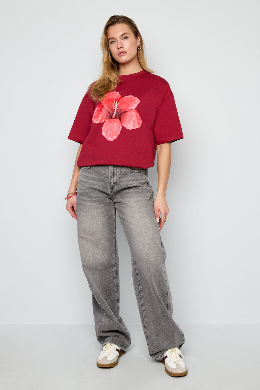 Bloom With Me Oversized T-Shirt - ByFTE