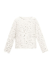 Elegant Sequined Long Sleeve Tops for Fall/Winter