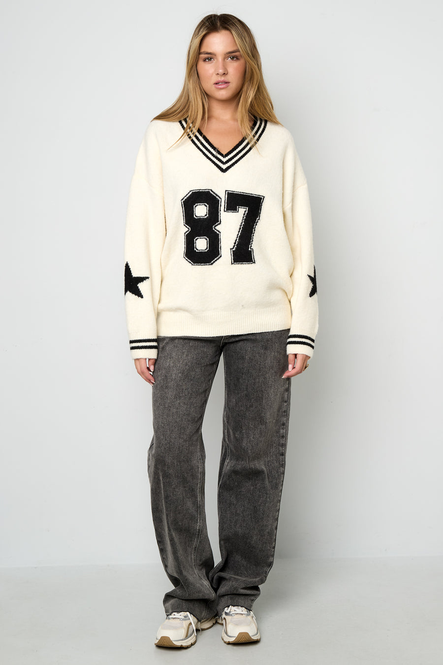 Gimme Cozy Color Clash Knit Sweaters for Fall/Winter