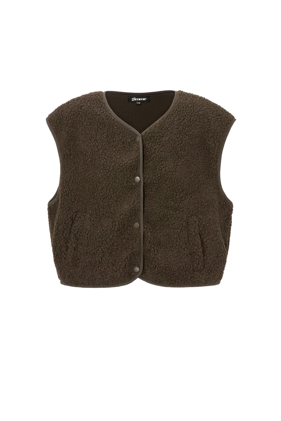Gimme Women's Woven Casual Vest for Fall/Winter
