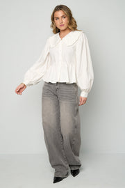 Written In Bloom Cotton Blouse - ByFTE