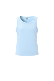 Soft Knitted Cotton Tank Top - All Fit, Solid Colors