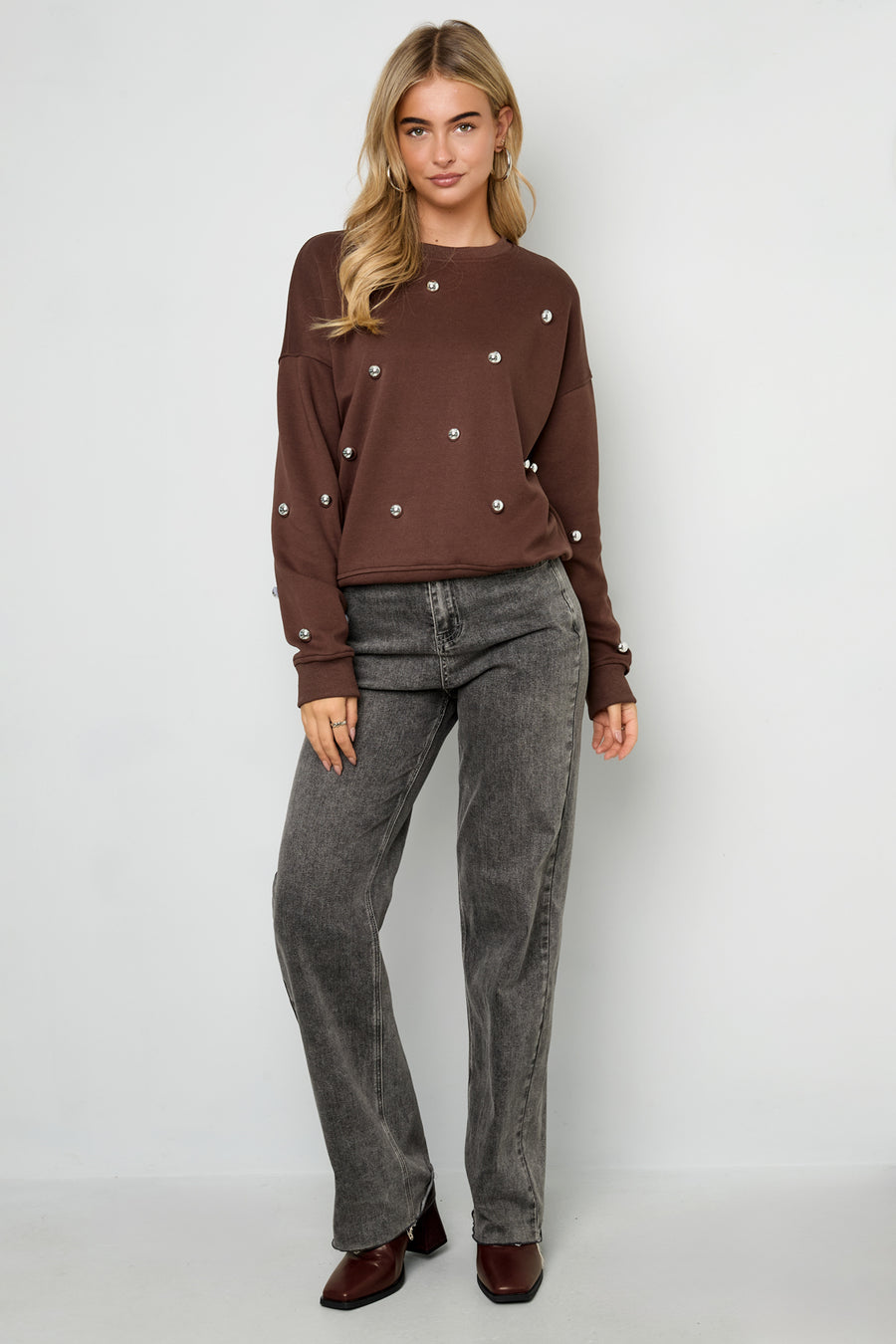 Stylish All-Fit Knitted Long Sleeve Tops