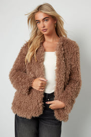 Elegant Woven Polyester Jacket for Fall/Winter