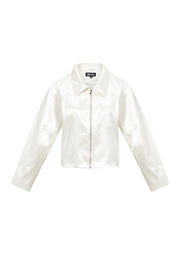 Paris After Dark Satin Bomber Jacket - ByFTE