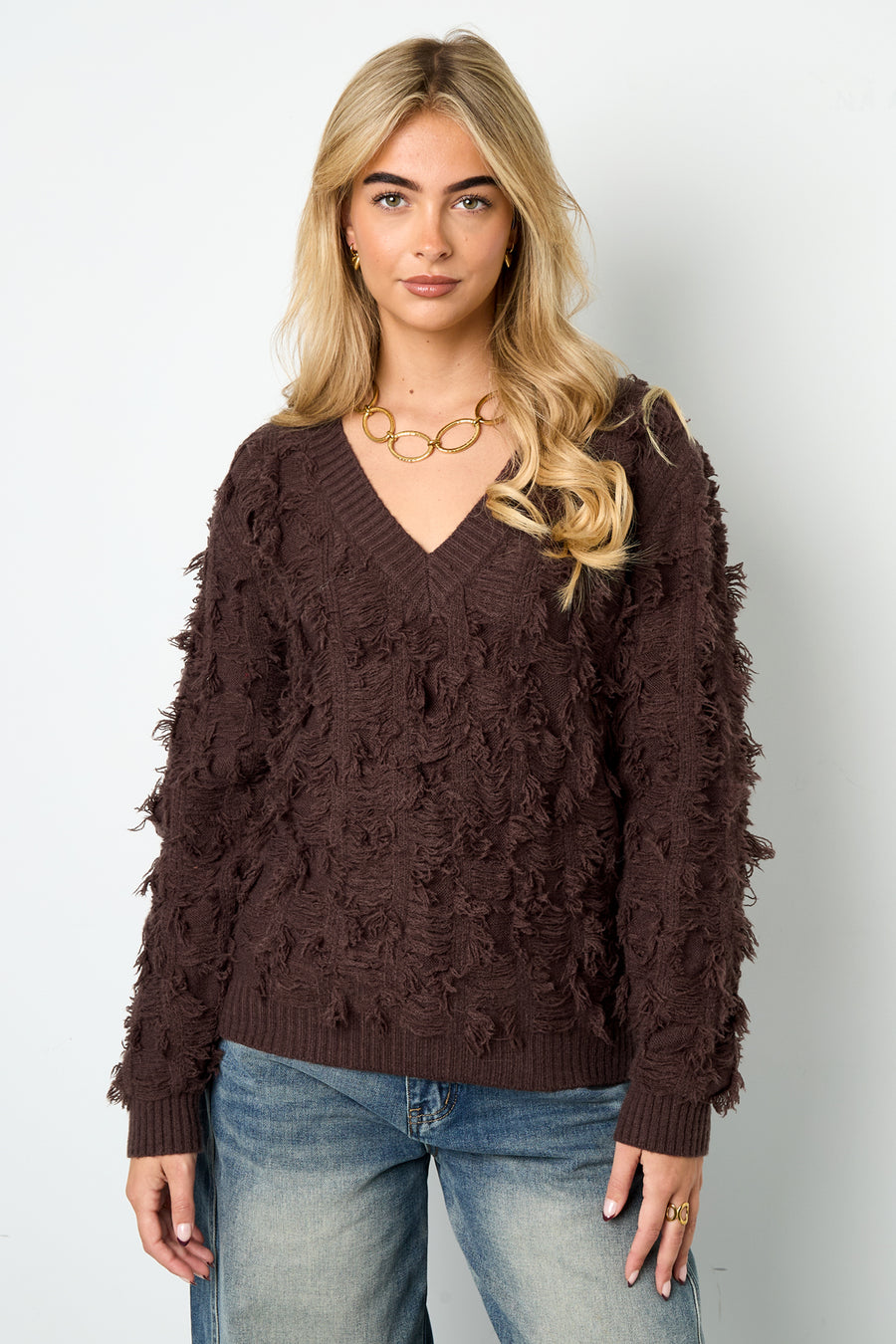 Stylish Fall Knit Sweater for Cozy Winter
