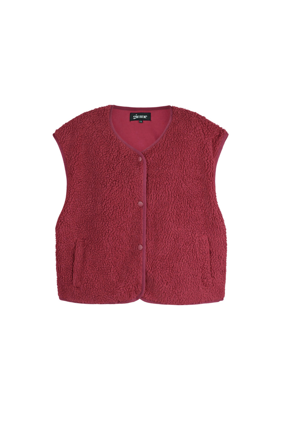 Gimme Women's Woven Casual Vest for Fall/Winter