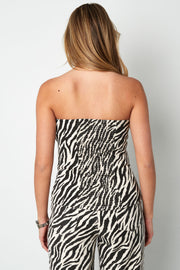 Elegant Black Sleeveless Cotton Top for Women
