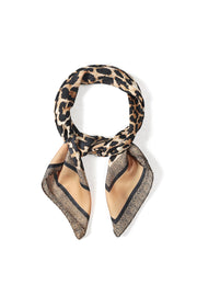 Zomersjaals met dierenprint, casual accessoires van polyester.