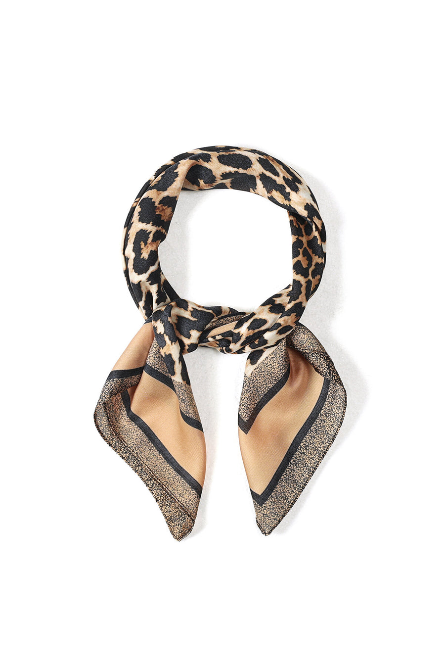 Zomersjaals met dierenprint, casual accessoires van polyester.