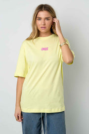Gebreide T-shirt Oversized