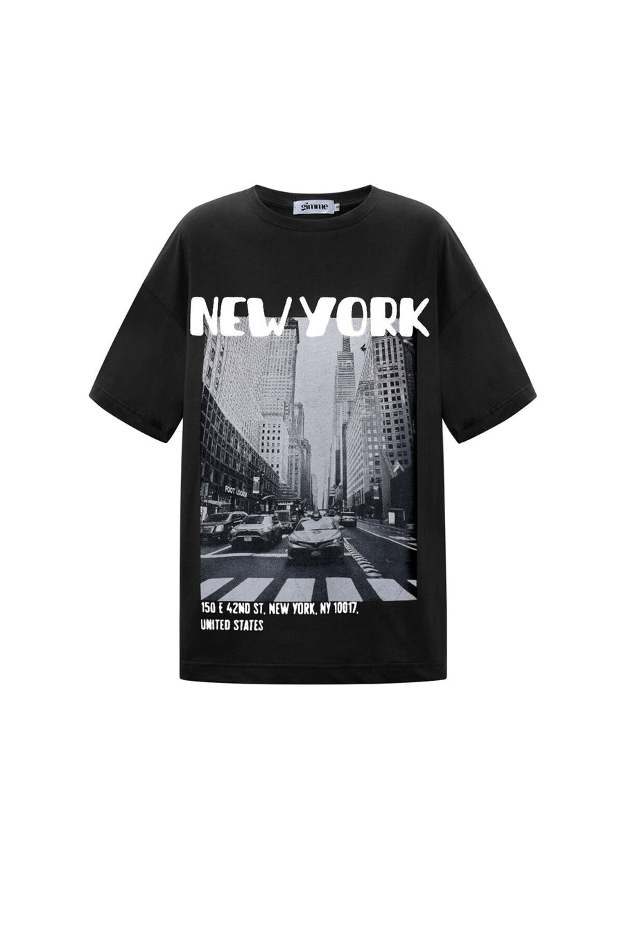Midnight Skyline Oversized T-Shirt - ByFTE