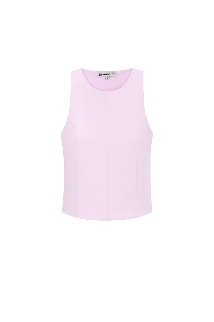 Chic Spring/Summer Sleeveless Knit Top in Baby Blue, Dark Khaki & Light Purple